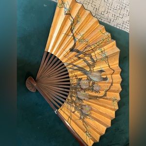 Vintage Hand Painted fan